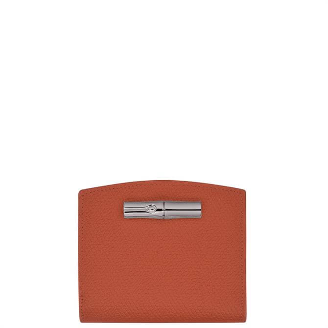 Longchamp Roseau Brick Compact Wallet